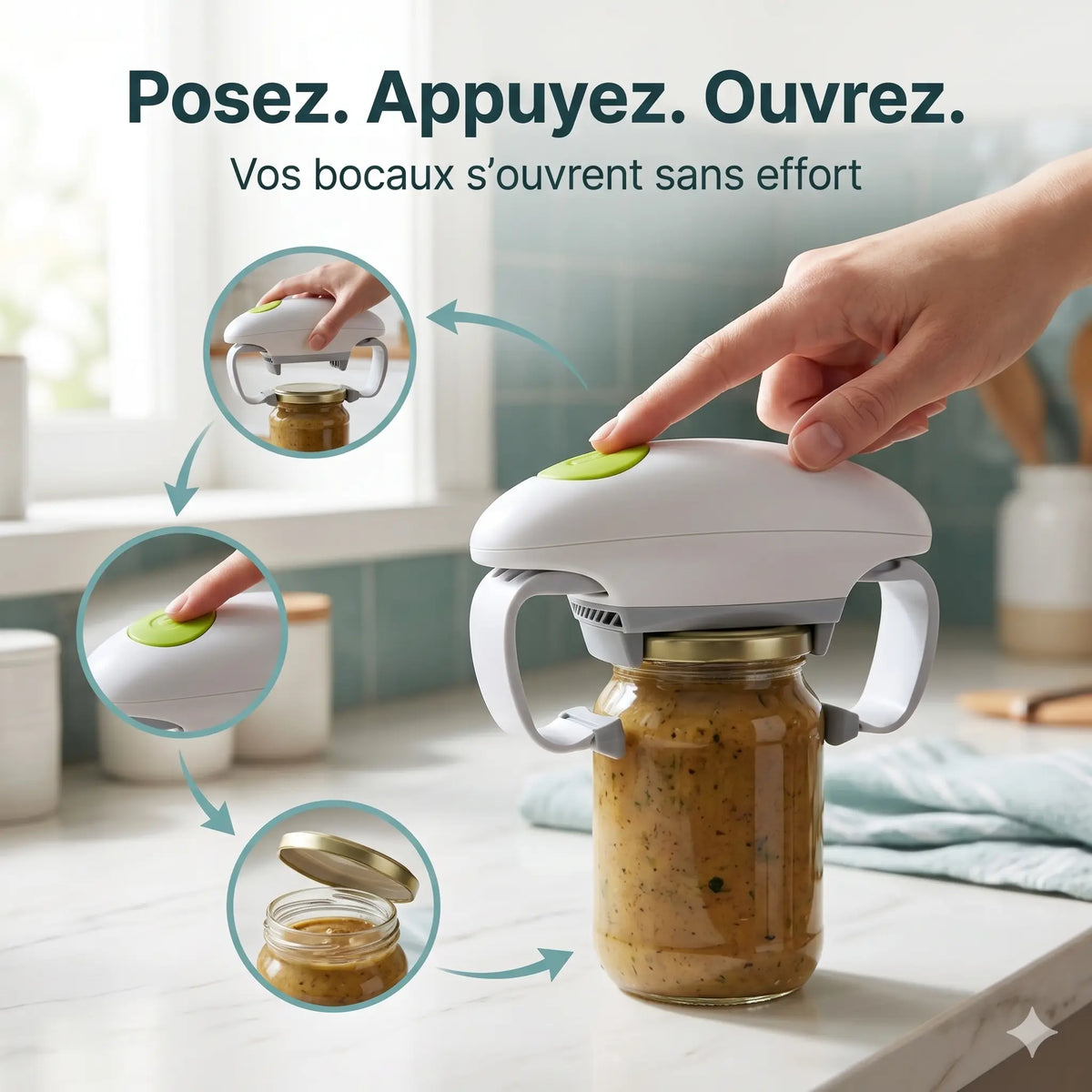 Ouvre-bocal automatique Rovensio™